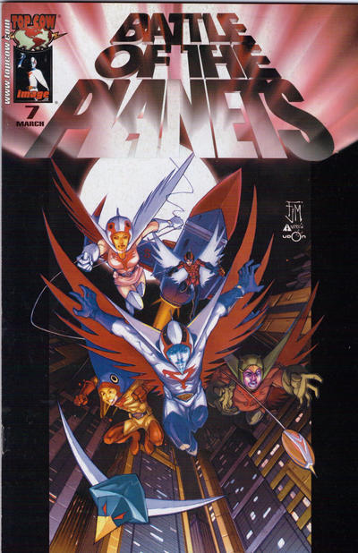 Cover for Battle of the Planets (Image, 2002 series) #7 [Team cover]