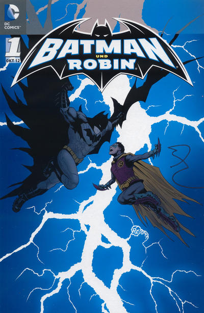 Cover for Batman & Robin (Panini Deutschland, 2012 series) #1 - Geboren zum Töten [Variant-Cover-Edition]