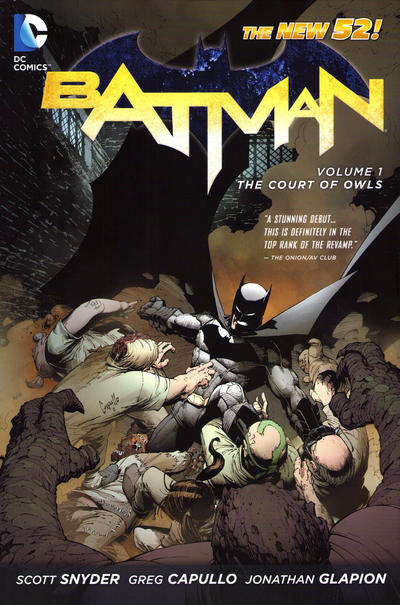 Cover for Batman (DC, 2012 series) #1 - The Court of Owls