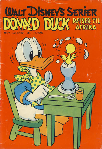 Cover for Walt Disney's serier (Hjemmet / Egmont, 1950 series) #9/1956