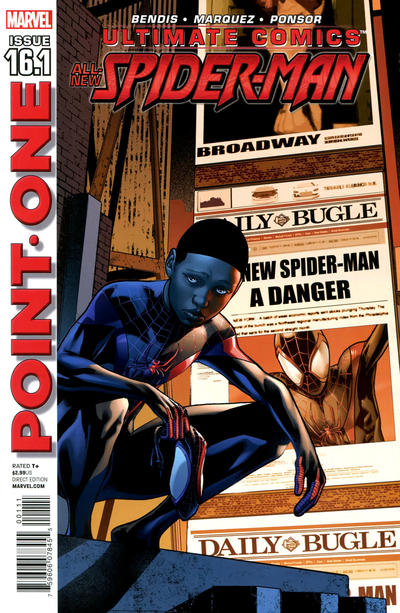 Cover for Ultimate Comics Spider-Man (Marvel, 2011 series) #16.1