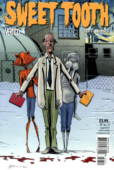Cover for Sweet Tooth (DC, 2009 series) #37