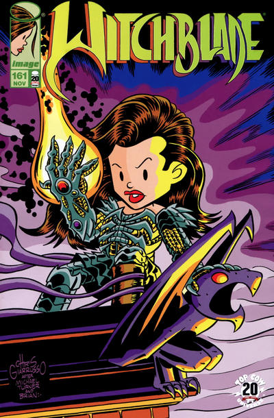 Cover for Witchblade (Image, 1995 series) #161 [Cover C (Chris Giarrusso)]