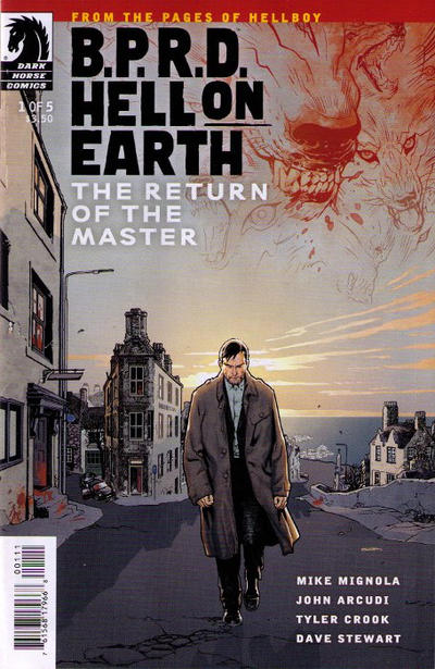 Cover for B.P.R.D. Hell on Earth: The Return of the Master (Dark Horse, 2012 series) #1 [98]