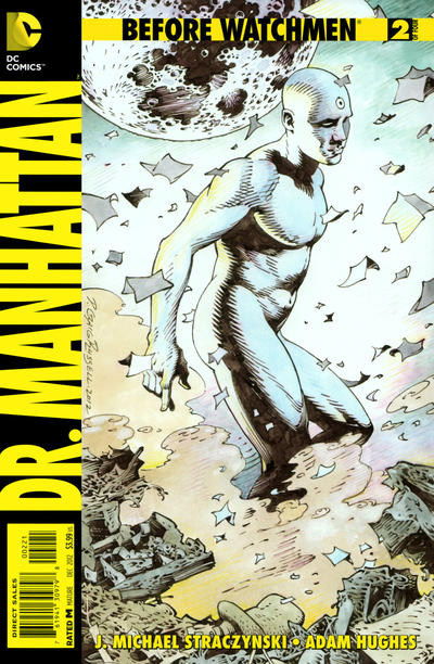 Cover for Before Watchmen: Dr. Manhattan (DC, 2012 series) #2 [P. Craig Russell Cover]