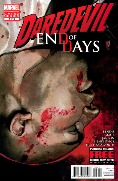 Cover for Daredevil: End of Days (Marvel, 2012 series) #2