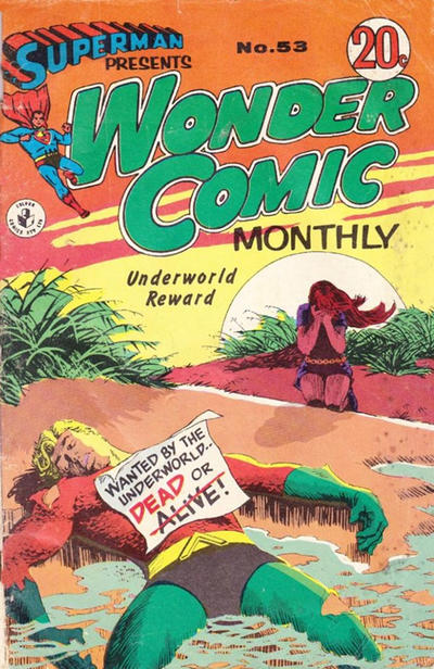 Cover for Superman Presents Wonder Comic Monthly (K. G. Murray, 1965 ? series) #53