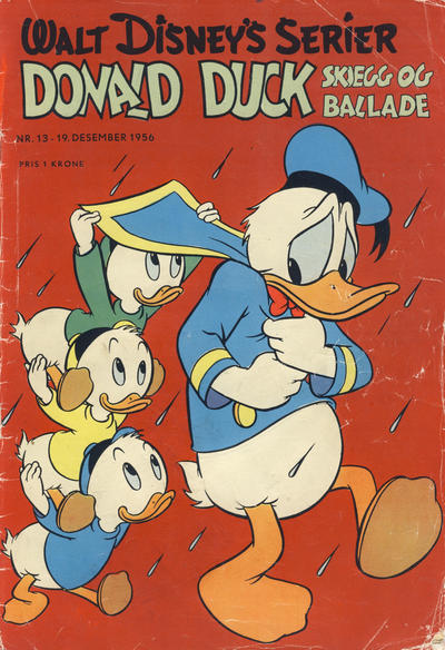 Cover for Walt Disney's serier (Hjemmet / Egmont, 1950 series) #13/1956