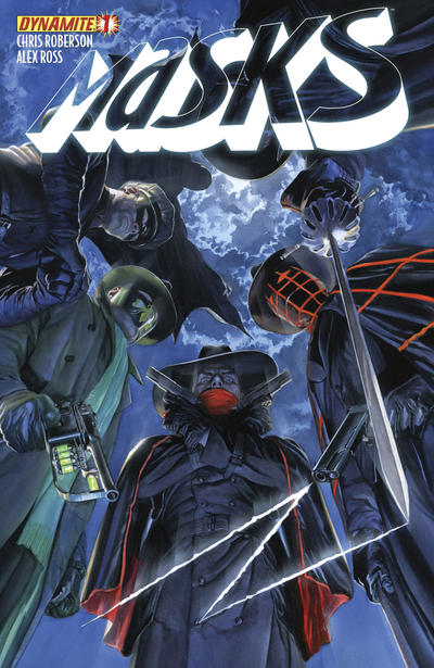 Cover for Masks (Dynamite Entertainment, 2012 series) #1 [Cover A Alex Ross]