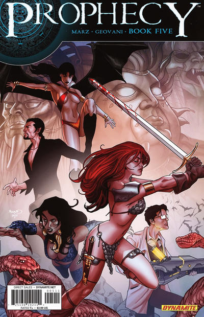 Cover for Prophecy (Dynamite Entertainment, 2012 series) #5