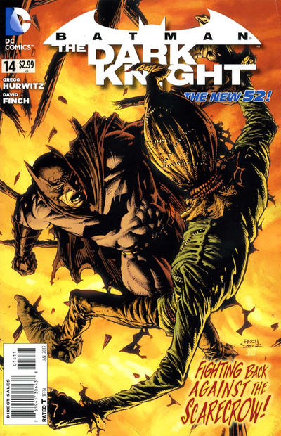 Cover for Batman: The Dark Knight (DC, 2011 series) #14