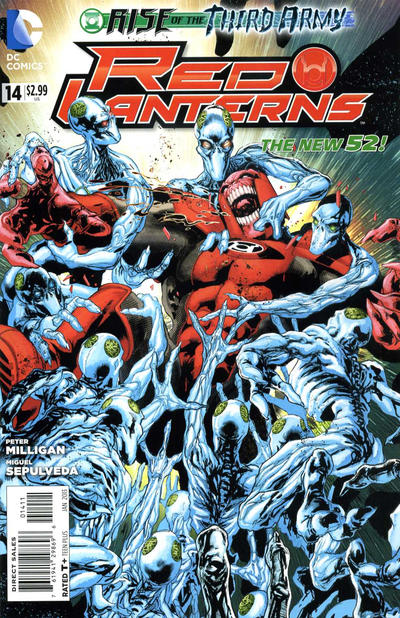 Cover for Red Lanterns (DC, 2011 series) #14
