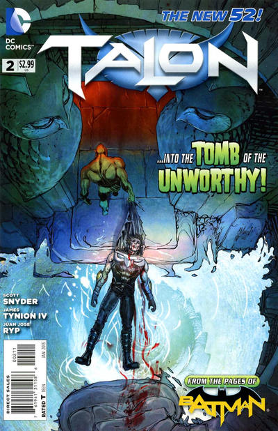 Cover for Talon (DC, 2012 series) #2