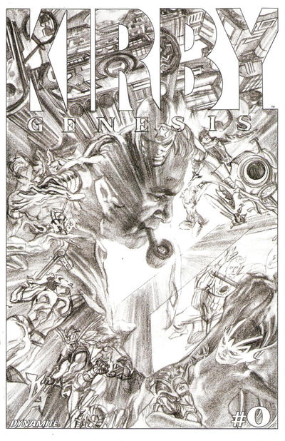 Cover for Kirby: Genesis (Dynamite Entertainment, 2011 series) #0 [Sketch Cover - Alex Ross]
