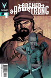 Cover for Archer and Armstrong (Valiant Entertainment, 2012 series) #1 [Cover B - Pullbox Exclusive - Clayton Henry]