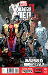 Cover Thumbnail for All-New X-Men (2013 series) #1 [Deadpool Is Unimpressed Variant Cover by Stuart Immonen]