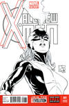 Cover Thumbnail for All-New X-Men (2013 series) #1 [Black & White Variant Cover by Joe Quesada]