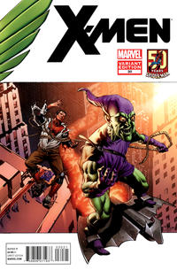 Cover for X-Men (Marvel, 2010 series) #30 [Amazing Spider-Man In Motion Variant Cover by Mike Perkins]