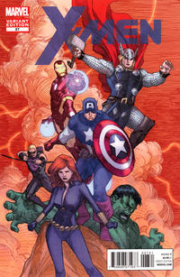 Cover for X-Men (Marvel, 2010 series) #27 [Avengers Art Appreciation Variant Cover by Khoi Pahm]