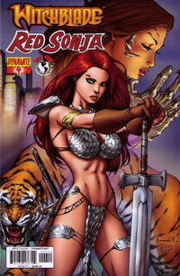 Cover Thumbnail for Witchblade / Red Sonja (Dynamite Entertainment, 2012 series) #4