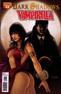 Cover for Dark Shadows / Vampirella (Dynamite Entertainment, 2012 series) #1