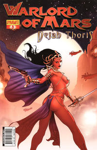 Cover Thumbnail for Warlord of Mars: Dejah Thoris (Dynamite Entertainment, 2011 series) #6 [Cover B by Paul Renaud]