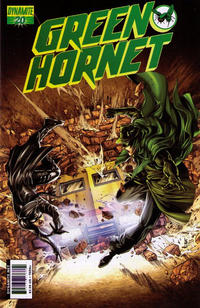 Cover Thumbnail for Green Hornet (Dynamite Entertainment, 2010 series) #20 [Jonathan Lau Cover]