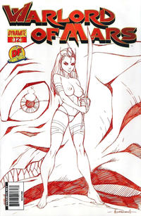 Cover Thumbnail for Warlord of Mars (Dynamite Entertainment, 2010 series) #12 ["Risqué Red Art" Dynamic Forces Exclusive Variant Cover by Alé Garza]