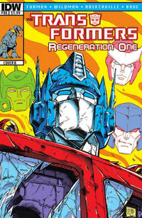Cover for Transformers: Regeneration One (IDW, 2012 series) #86 [Cover B - Guido Guidi]