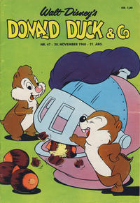Cover Thumbnail for Donald Duck & Co (Hjemmet / Egmont, 1948 series) #47/1968