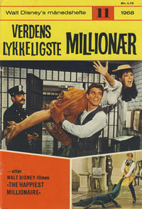 Cover Thumbnail for Walt Disney's månedshefte (Hjemmet / Egmont, 1967 series) #11/1968