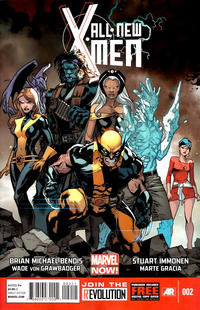 Cover for All-New X-Men (Marvel, 2013 series) #2