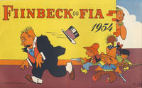 Cover for Fiinbeck og Fia (Hjemmet / Egmont, 1930 series) #1954
