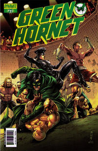 Cover Thumbnail for Green Hornet (Dynamite Entertainment, 2010 series) #21 [Cover B by Jonathan Lau]