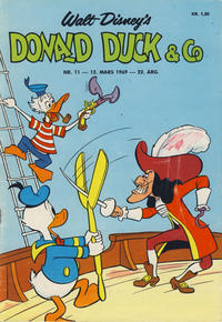 Cover Thumbnail for Donald Duck & Co (Hjemmet / Egmont, 1948 series) #11/1969