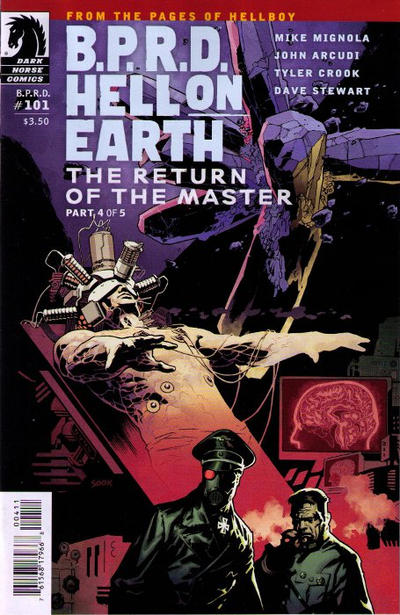 Cover for B.P.R.D. Hell on Earth (Dark Horse, 2013 series) #4 (101)