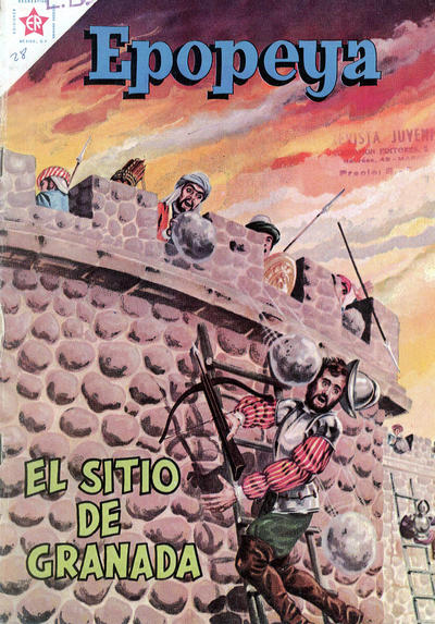 Cover for Epopeya (Editorial Novaro, 1958 series) #28