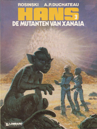 Cover for Hans (Le Lombard, 1983 series) #3 - De mutanten van Xanaia