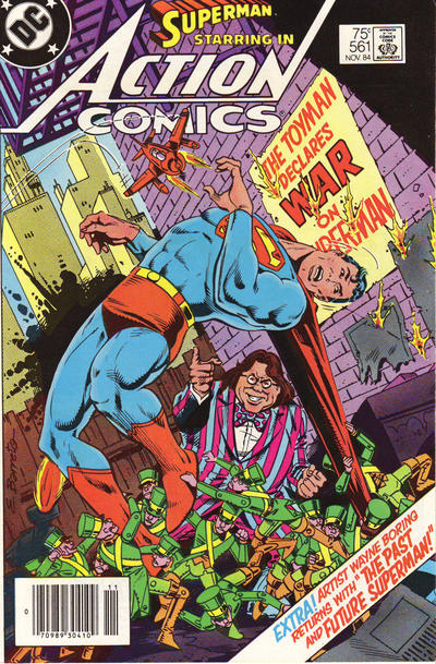Cover for Action Comics (DC, 1938 series) #561 [Newsstand]