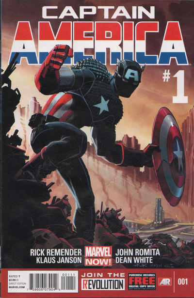 Cover for Captain America (Marvel, 2013 series) #1