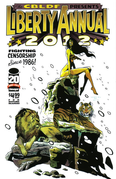 Cover for The CBLDF Presents Liberty Annual (Image, 2010 series) #2012