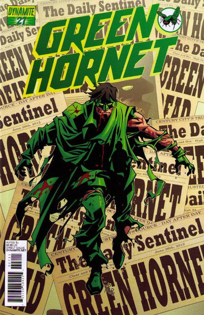 Cover for Green Hornet (Dynamite Entertainment, 2010 series) #27
