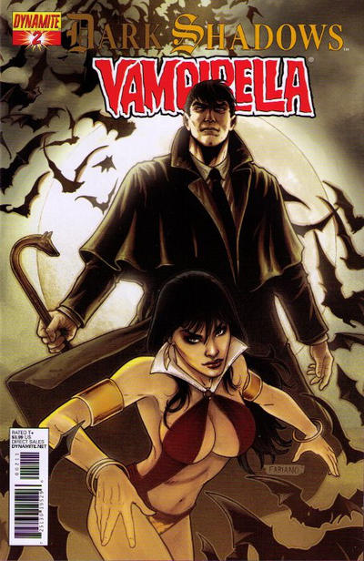 Cover for Dark Shadows / Vampirella (Dynamite Entertainment, 2012 series) #2