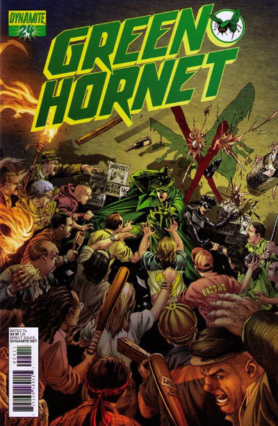 Cover for Green Hornet (Dynamite Entertainment, 2010 series) #24 [Jonathan Lau Cover]
