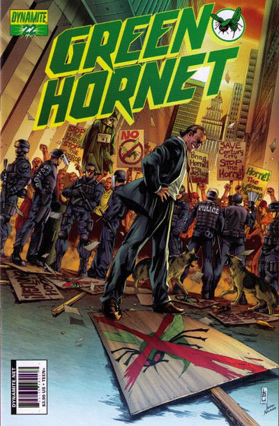 Cover for Green Hornet (Dynamite Entertainment, 2010 series) #22 [Lau]