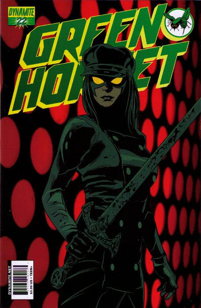 Cover for Green Hornet (Dynamite Entertainment, 2010 series) #22 [Brian Denham cover]