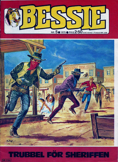Cover for Bessie (Semic, 1971 series) #5/1975