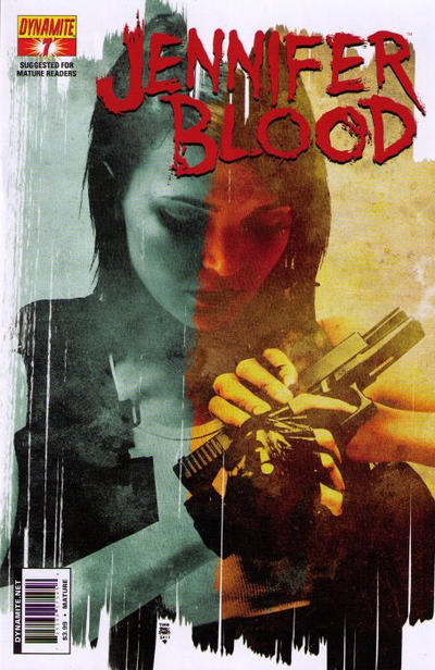 Cover for Jennifer Blood (Dynamite Entertainment, 2011 series) #7 [Cover A]