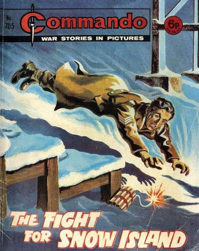 Cover for Commando (D.C. Thomson, 1961 series) #705