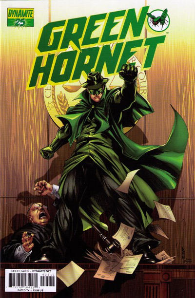 Cover for Green Hornet (Dynamite Entertainment, 2010 series) #25 [Jonathan Lau Cover]